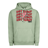 Pigment Oil Green not today cupid Urban Hoodie - MaliasSmallBusiness