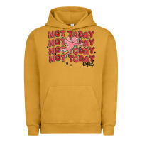 Pigment Peanut Butter not today cupid Urban Hoodie - MaliasSmallBusiness