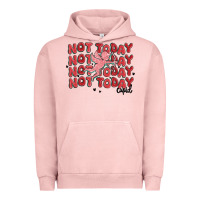 Pigment Salmon not today cupid Urban Hoodie - MaliasSmallBusiness
