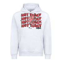 White not today cupid Urban Hoodie - MaliasSmallBusiness