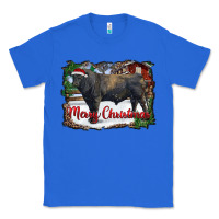 True Royal merry christmas black angus bull and farm Classic Tee - RanaPortraitStore