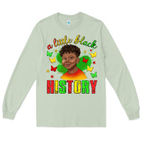 Matcha a little black history with boy juneteenth Long Sleeve Tee - texasbilliewilder