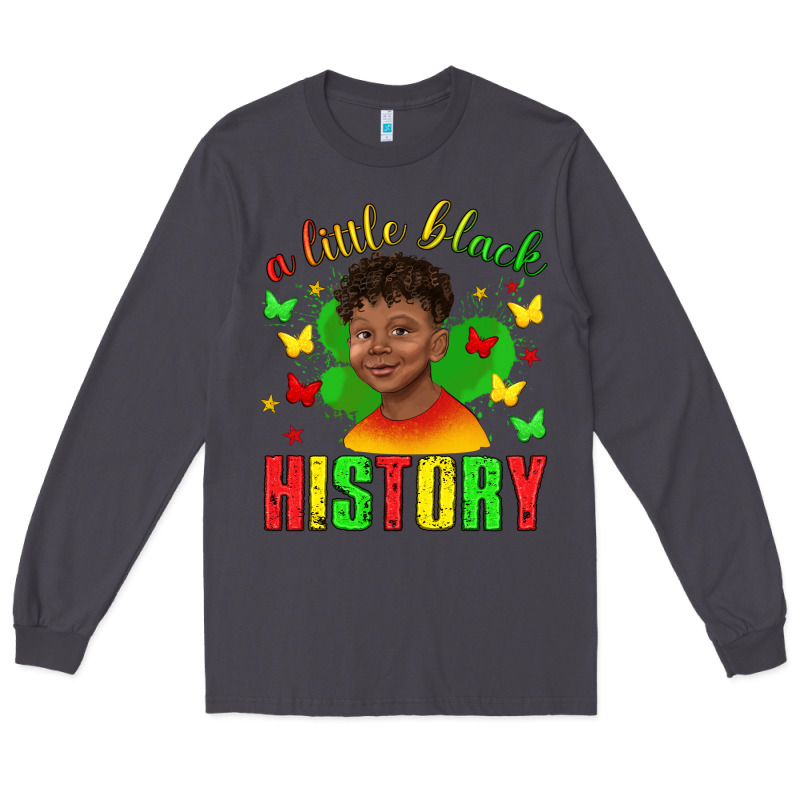A Little Black History With Boy Juneteenth Long Sleeve Tee by texasbilliewilder | Teevron