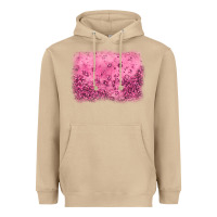 Mushroom pink glitter background Heavyweight Hoodie - JahusDesignShop