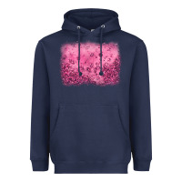 Navy pink glitter background Heavyweight Hoodie - JahusDesignShop
