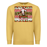Antique Gold Moooey christmas Premium Sweatshirt - Artiststas