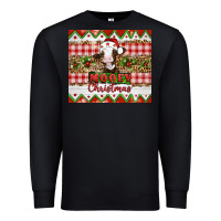 Black Moooey christmas Premium Sweatshirt - Artiststas