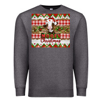 Charcoal Heather Moooey christmas Premium Sweatshirt - Artiststas