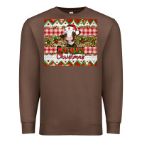 Chestnut Moooey christmas Premium Sweatshirt - Artiststas