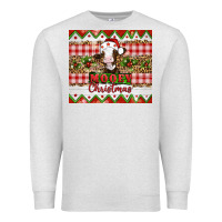 Oatmeal Heather Moooey christmas Premium Sweatshirt - Artiststas