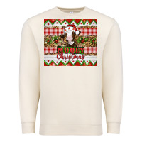Sandshell Moooey christmas Premium Sweatshirt - Artiststas