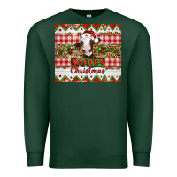 Sports Green Moooey christmas Premium Sweatshirt - Artiststas