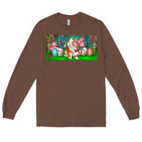 Chestnut Spring Easter Bunny Long Sleeve Tee - RanaPortraitStore
