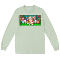 Matcha Spring Easter Bunny Long Sleeve Tee - RanaPortraitStore