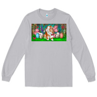 Moon Dust Spring Easter Bunny Long Sleeve Tee - RanaPortraitStore