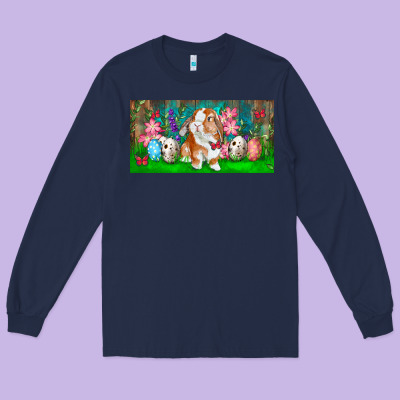 Long Sleeve Tee Spring Easter Bunny