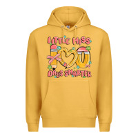 Mustard little miss 100 days smarter Premium Hoodie - MaliasSmallBusiness