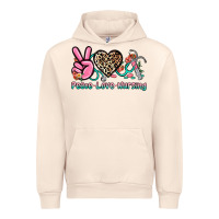 Sandshell peace love nursing Urban Hoodie - NancyCooperArtShop