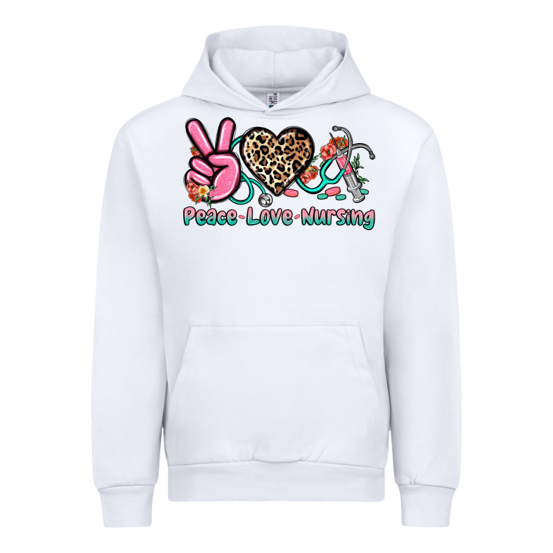 Peace Love Nursing Urban Hoodie by NancyCooperArtShop | Teevron