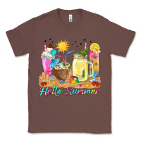 Chestnut hello summer drinks Classic Tee - texasbilliewilder