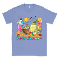 Colony Blue hello summer drinks Classic Tee - texasbilliewilder
