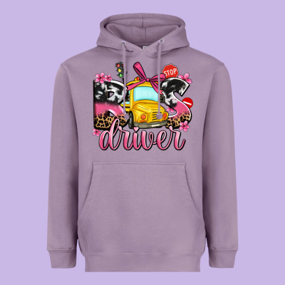 Bus Driver Heavyweight Hoodie Designed By Adodesignshop