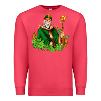 Cardinal st patricks and horseshoes with shamrocks Premium Sweatshirt - AdoDesignShop