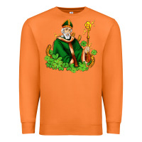 Carrot st patricks and horseshoes with shamrocks Premium Sweatshirt - AdoDesignShop