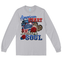 Moon Dust american heart southern soul Long Sleeve Tee - Zillion Design Studio