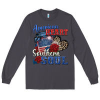 Smoke american heart southern soul Long Sleeve Tee - Zillion Design Studio