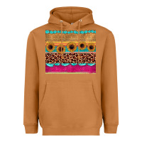 Meerkat leopard sunflower gemstone Heavyweight Hoodie - JahusDesignShop
