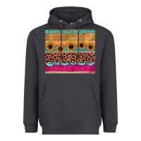Smoke leopard sunflower gemstone Heavyweight Hoodie - JahusDesignShop
