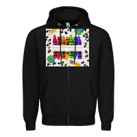 Black Personalized Crayons Zipper Hoodie - texasbilliewilder