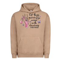 Pigment Burro let them praise his name with dancing Urban Hoodie - MaliasSmallBusiness