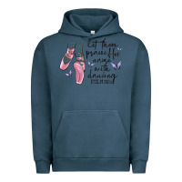 Pigment Midnight Navy let them praise his name with dancing Urban Hoodie - MaliasSmallBusiness