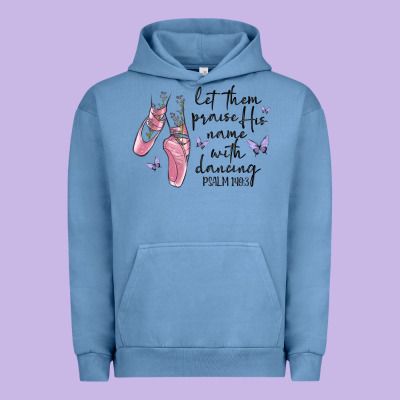 Let Them Praise His Name With Dancing Urban Hoodie Designed By Maliassmallbusiness