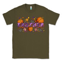 Army Green brother basketball Classic Tee - Zillion Design Studio