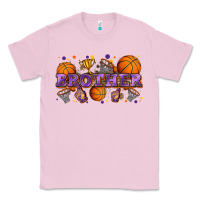 Bubblegum Pink brother basketball Classic Tee - Zillion Design Studio