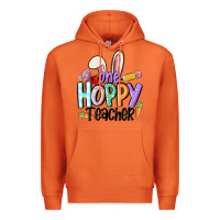 Carrot one hoppy teacher Premium Hoodie - MaliasSmallBusiness