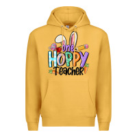 Mustard one hoppy teacher Premium Hoodie - MaliasSmallBusiness