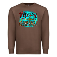 Chestnut merry christmas wood slice ornament Premium Sweatshirt - JahusDesignShop