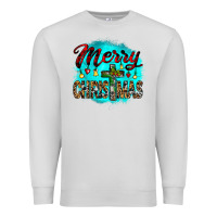 Dove Grey merry christmas wood slice ornament Premium Sweatshirt - JahusDesignShop