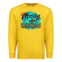 Lemon merry christmas wood slice ornament Premium Sweatshirt - JahusDesignShop