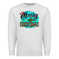 Oatmeal Heather merry christmas wood slice ornament Premium Sweatshirt - JahusDesignShop