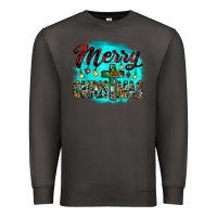 Smoke merry christmas wood slice ornament Premium Sweatshirt - JahusDesignShop