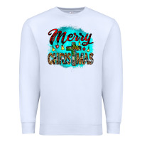 Merry Christmas Wood Slice Ornament Premium Sweatshirt | Teevron