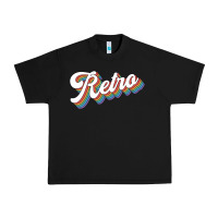Black retro colorful Urban Heavy Tee - chombo