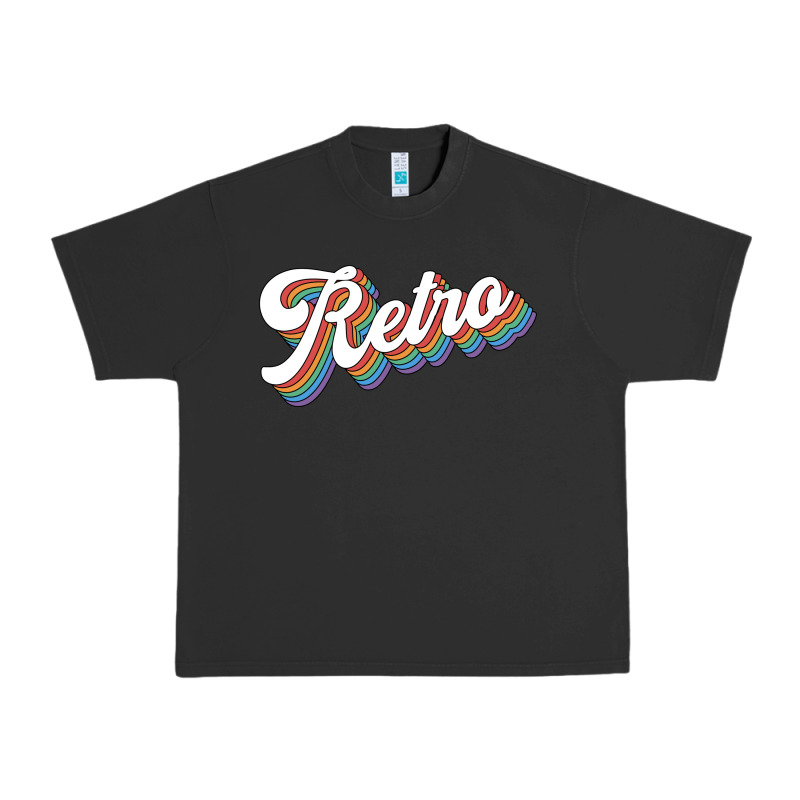 Retro Colorful Urban Heavy Tee by chombo | Teevron
