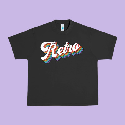 Retro Colorful Urban Heavy Tee Designed By Chombo