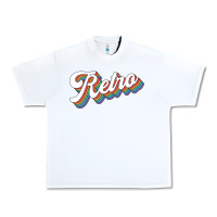 White retro colorful Urban Heavy Tee - chombo